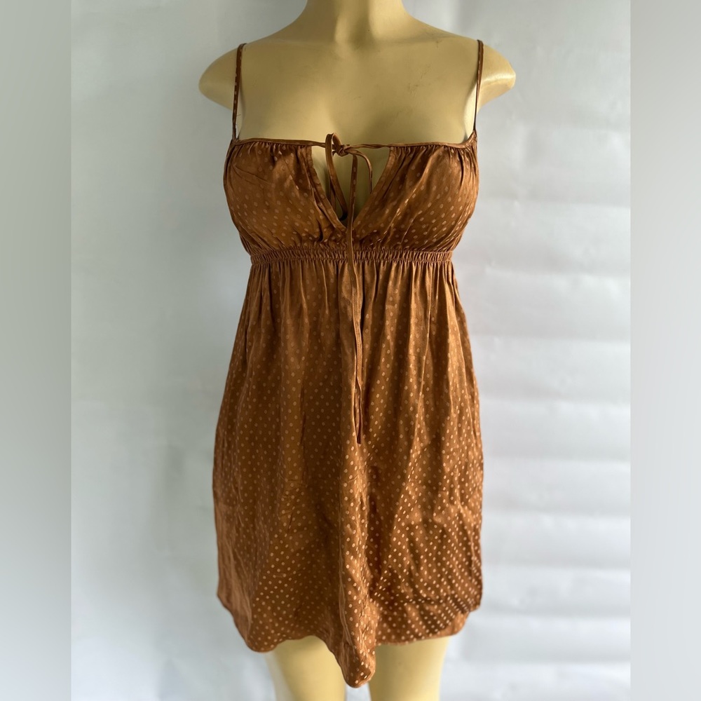Aritzia Wilfred Minnie Dress - Terrazzo Brown